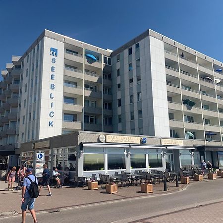 Strandkoje Im Haus Seeblick Bismarckstrasse Borkum Exterior foto