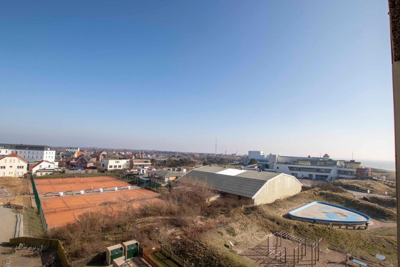 Strandkoje Im Haus Seeblick Bismarckstrasse Borkum Exterior foto