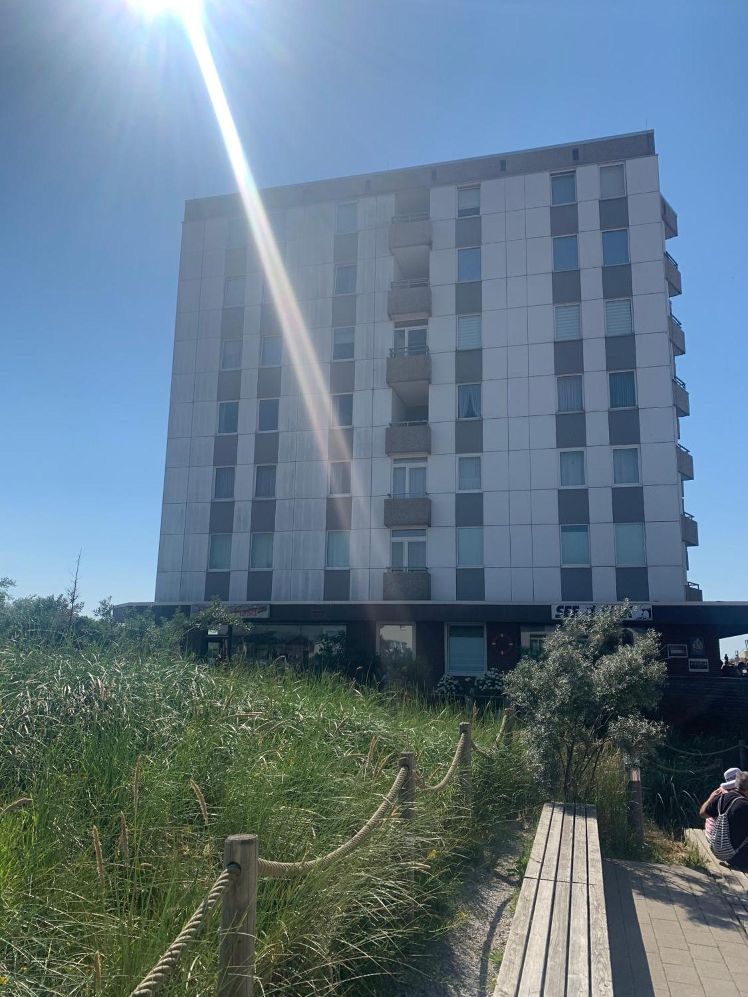 Strandkoje Im Haus Seeblick Bismarckstrasse Borkum Exterior foto